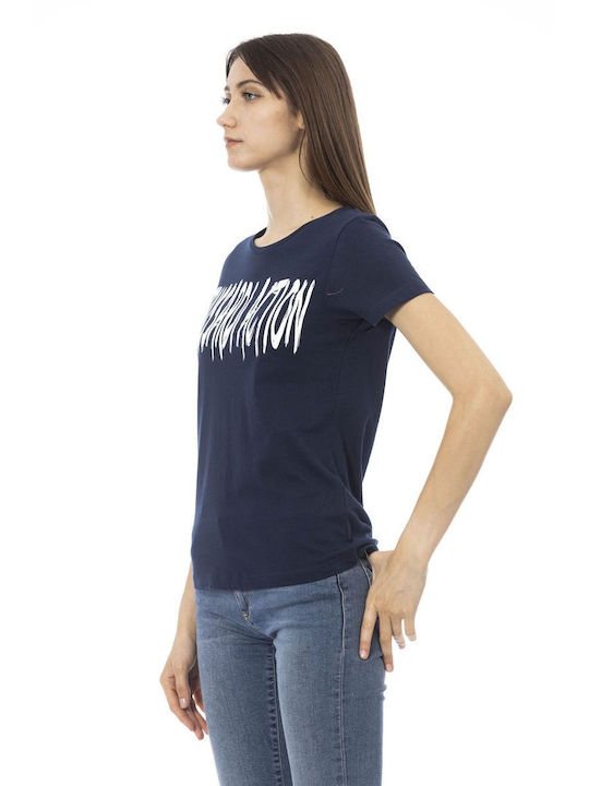 Trussardi Women's T-shirt Navy