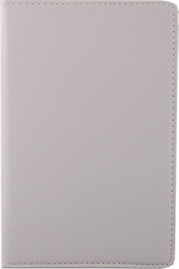 Volte-Tel Flip Cover Δερμάτινη Περιστρεφόμενη Λευκή (Xiaomi Redmi Pad SE)