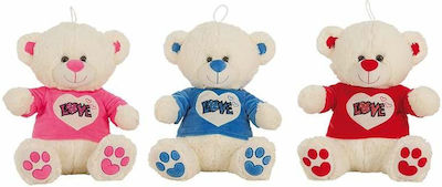 BigBuy Plush Teddy Bear 32 cm. (Various Designs) 1pc