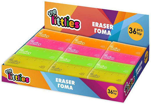 The Littlies Eraser for Pencil and Pen Ruller 1pcs Green