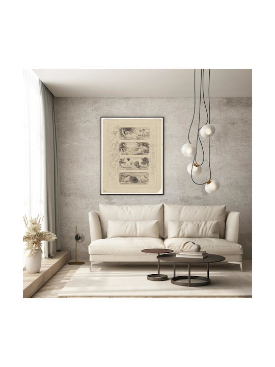 4 Times Day" Painting on Canvas 100x150cm