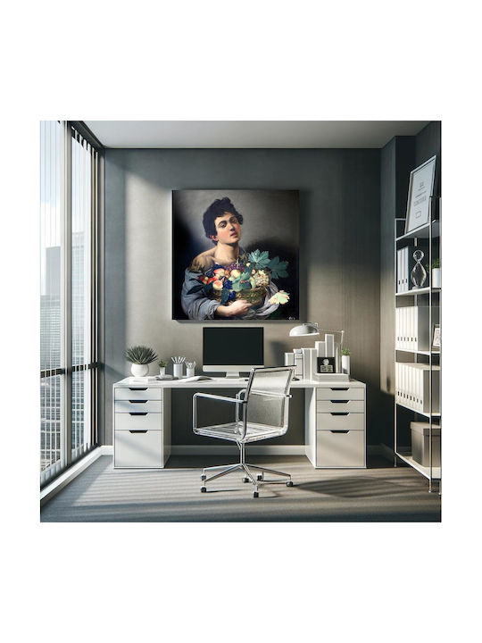 Caravaggio's Boy A Painting on Canvas 110x110cm