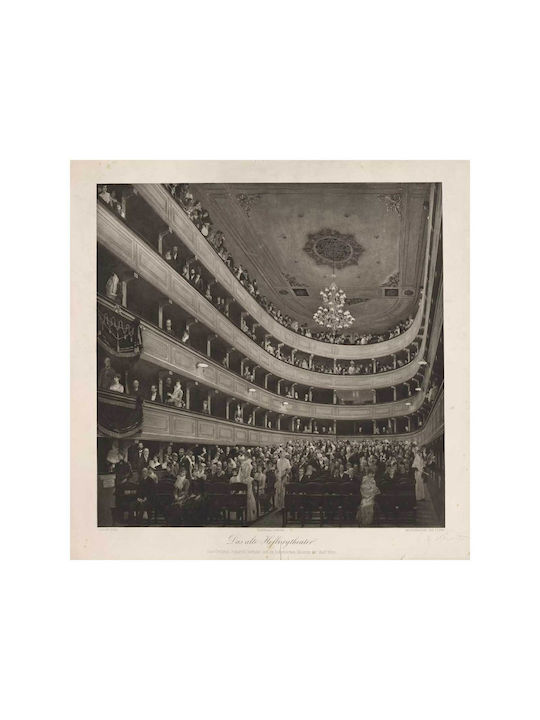 Auditorium Painting on Canvas 140x140cm
