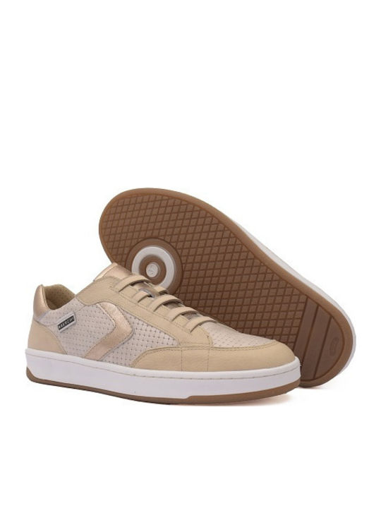 Γυναικεία Ανατομικά Sneakers Χρυσό-μπεζ