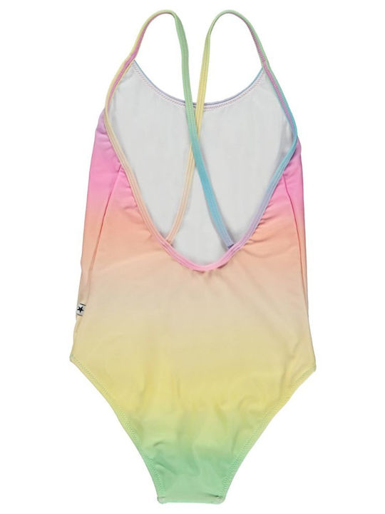 Molo Kids Swimwear One-Piece Sunscreen (UV) Sorbet Rainbow Colours