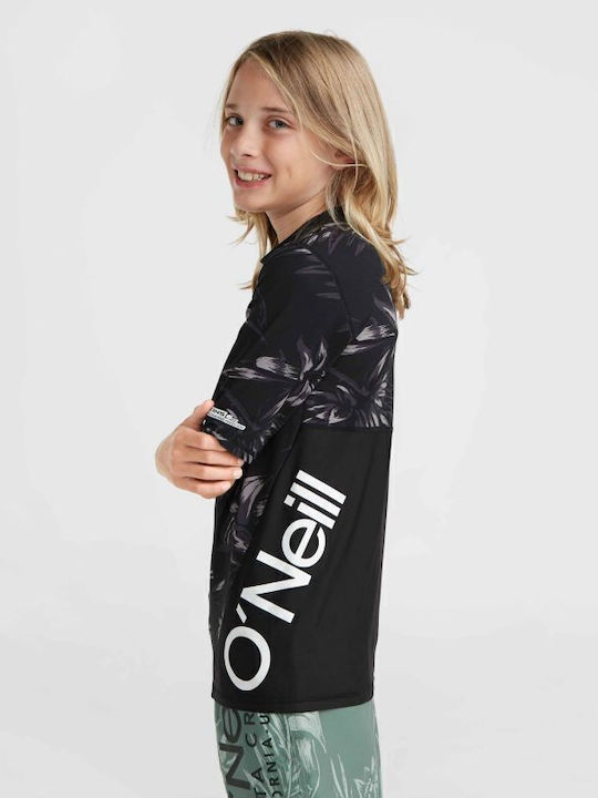 O'Neill Costum de baie pentru copii Rashguard Neagră O'Neill Costum de baie pentru copii Rashguard Neagră