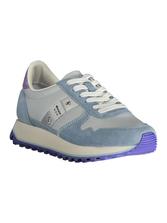 Blauer Sneakers Blue