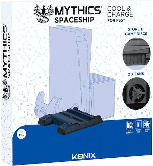 Konix Βάση για 2 χειριστήρια PS5