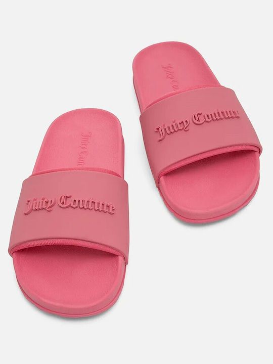 Juicy Couture Brenna Σαγιονάρες σε Ροζ Χρώμα