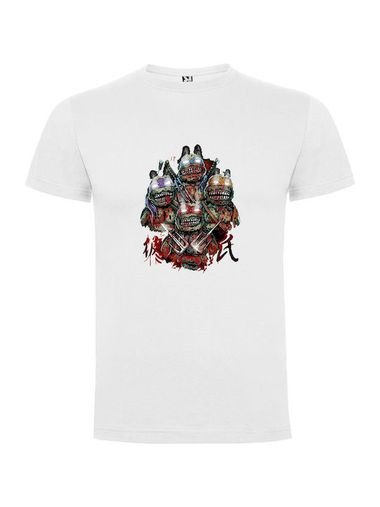 iLovePrints Cutlery-wielding Tmnt Zombies T-shirt White