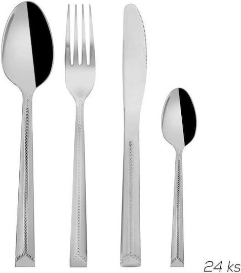 Orion Besteckset Edelstahl Gray 24Stück