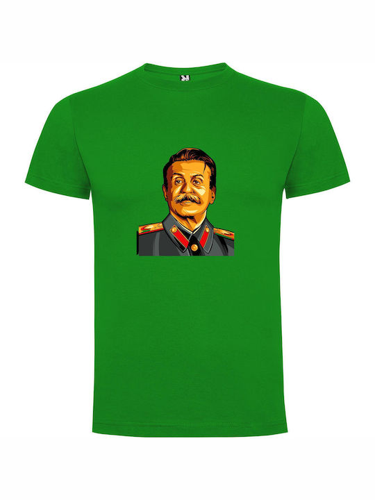 Stalin: A Soviet Superman T-shirt Superman Green