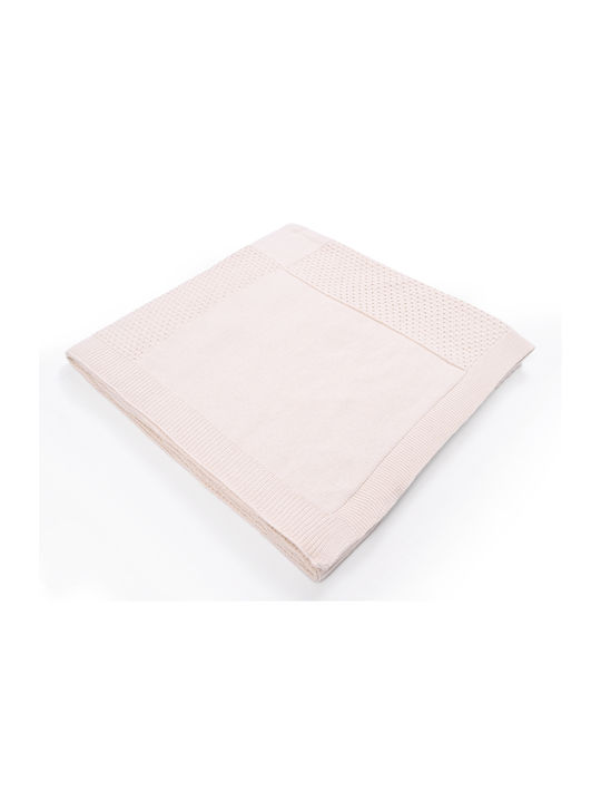 Liolios Home Fusion Kelly Ριχτάρι Πολυθρόνας Πλεκτό 130x180εκ. Natural