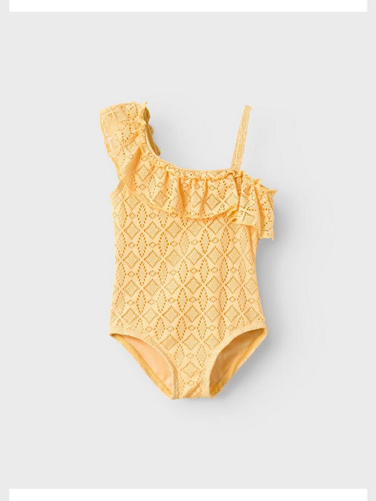 Lil' Atelier Îmbrăcăminte de Înot pentru Copii O singură bucată Yellow