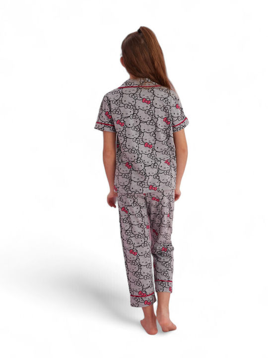 Siyah Inci Детска пижама Лятна Grey