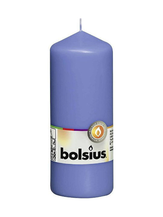 Bolsius Lumânare Decorativă Albastru deschis 1buc