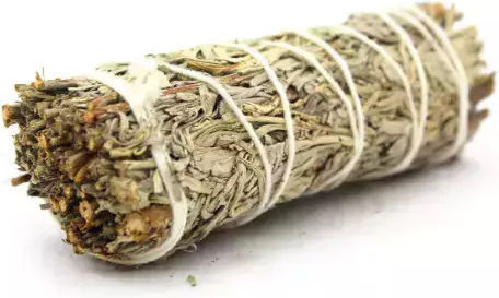 Healing Blue Sage Smudge Stick Ραβδί Θυμιάματος Μπλε Φασκόμηλο 10cm