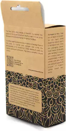 Aromatisches Räucherwerk Heiliges Holz Grüner Baum Natürliches Palo Santo 10 Stäbchen