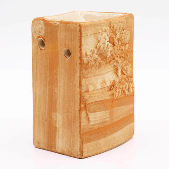 Αρωματιστής Hand Painted Bonsai Oil & Wax Burner Sand 10,5cm