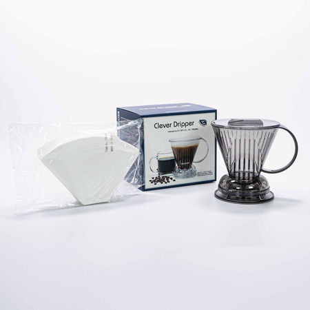 Clever Dripper Coffee Dripper Γυάλινο Μαύρο