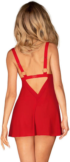 Boss Of Toys Sexy Set mit Robe Rot