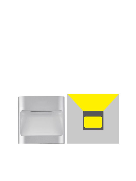 Avide Wall-Mounted Outdoor Spot LED IP54 6W with Natural White Light
