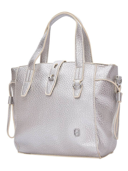 Bag to Bag Damen Tasche Hand Silber