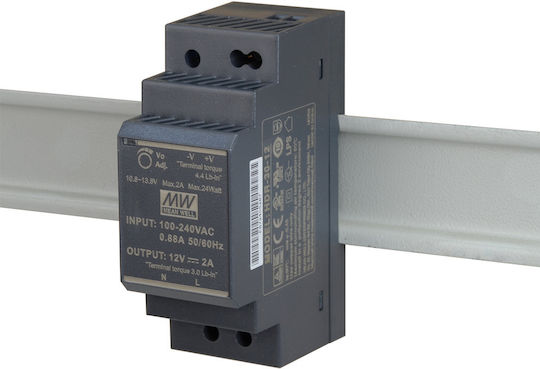 Mean Well DIN Rail Power Supply 2A/12V/30W