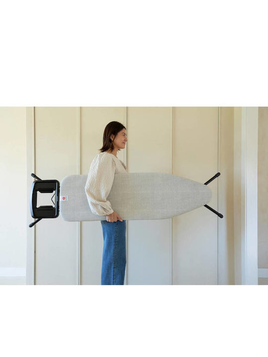 Brabantia Iron Ironing Board for Steam Iron Foldable 124x38cm