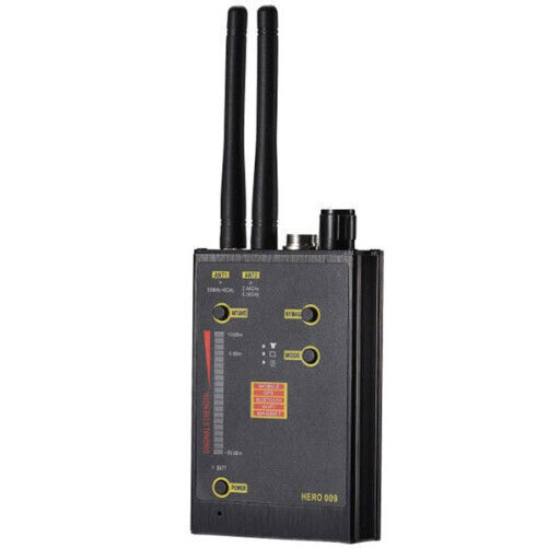 Detector Profesional de Microfon Gsm 3g/4g Lte Bluetooth Wifi Iuni Rf009 Detector de Unde Electromagnetice Magnetice
