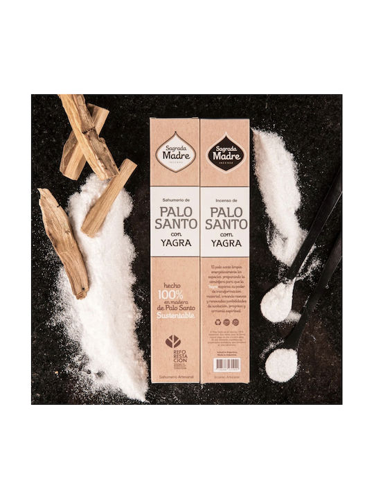 Θυμίαμα Palo Santo Yagra Sagrada Madre Premium Incense 8τμχ