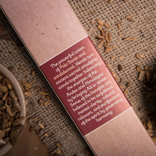 Palo Santo Sandalwood Sagrada Madre Premium Incense 8pcs