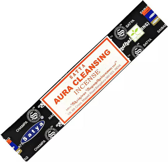 Αρωματικά Στικ Satya Aura Cleansing Incense Sticks Καθαρισμό Αύρας 15g