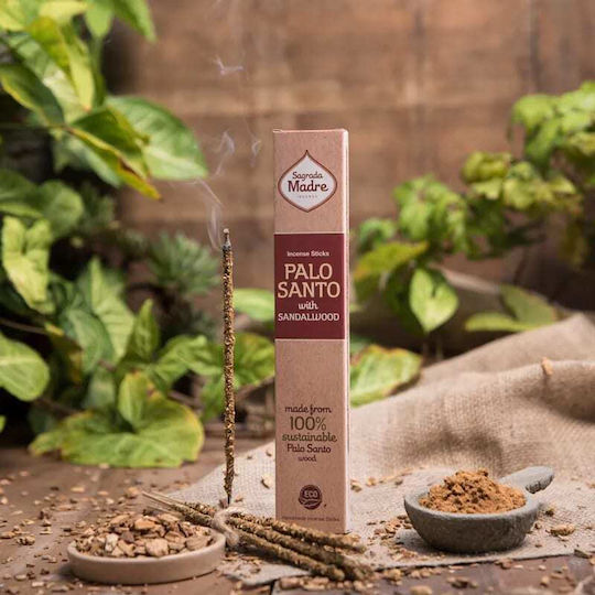 Palo Santo Sandalwood Sagrada Madre Premium Incense 8pcs