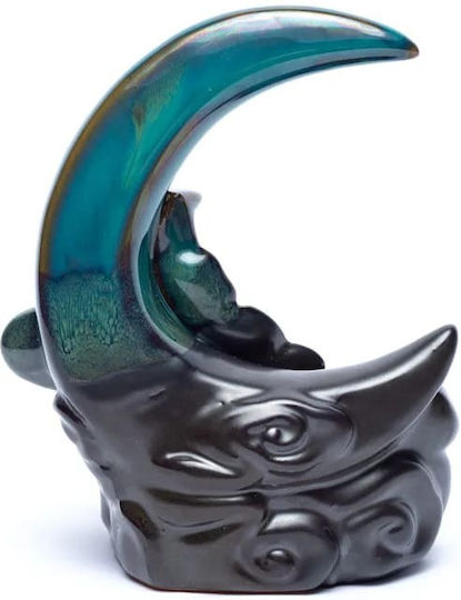Ceramic Backflow Burner Moon Cones Reverse Flow 14cm