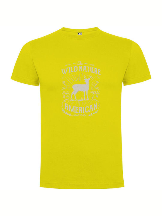 iLovePrints Wildlife T-shirt Yellow