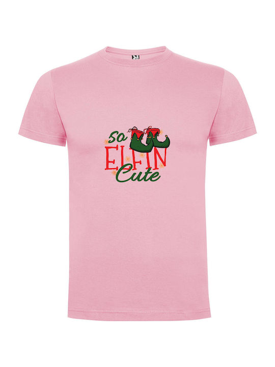 iLovePrints Elf Chic T-shirt Pink