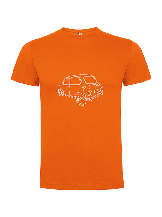 Mini Monochrome Marvel T-shirt Orange