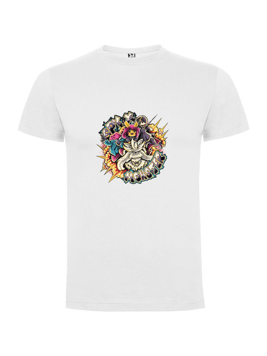 iLovePrints Hyperbeast Graffiti Design T-shirt White