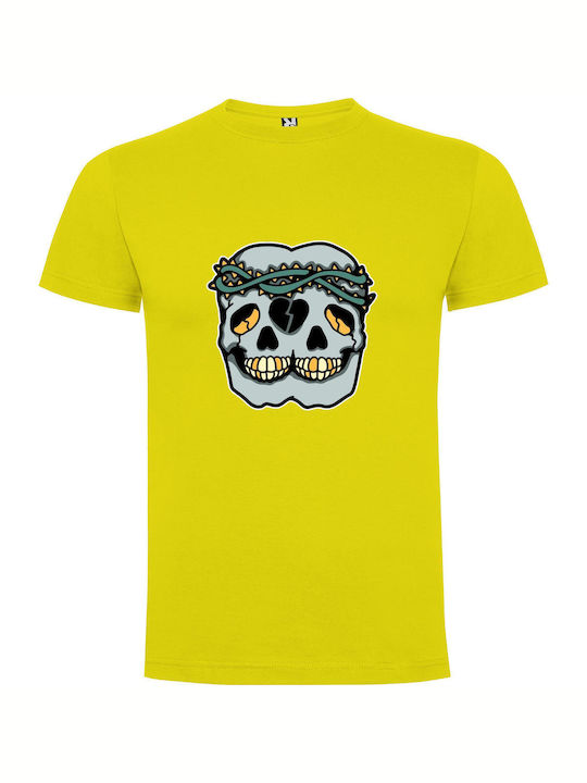 Crowned T-shirt Yellow