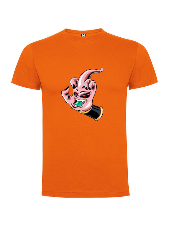 iLovePrints Beer-grabbing Fury Dragon T-shirt Orange