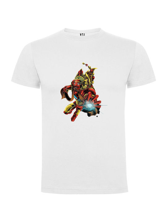 iLovePrints Demon Ball Glow T-shirt White