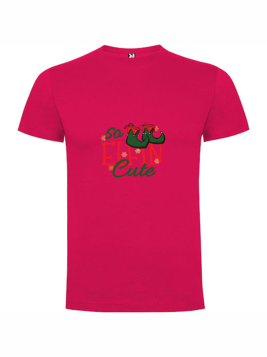 iLovePrints Elf Chic T-shirt Fuchsia