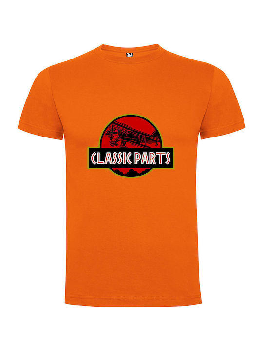 iLovePrints Classic Parts Collection T-shirt Orange