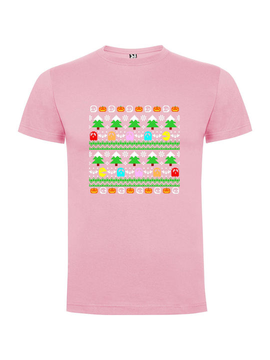 iLovePrints Pixel T-shirt Pink