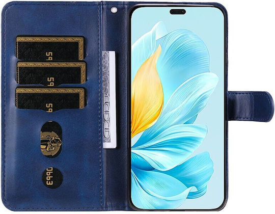 Zipper Wallet Albastru (Honor 200 Lite 5G)