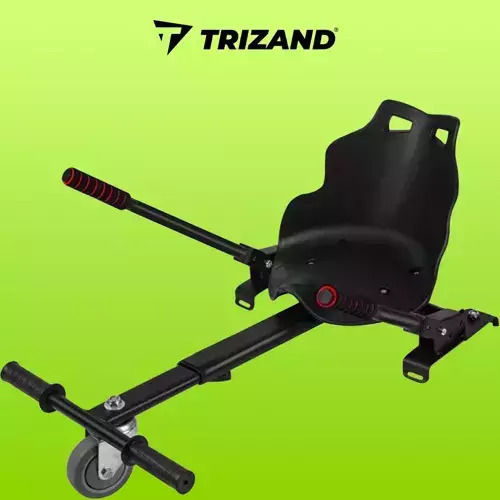 Kids Foot-to-Floor Car One-Seater Black