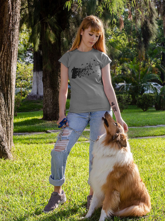 Softworld Batman Art T-shirt Batman Γκρι