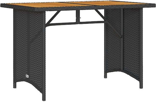 Garten- und Outdoor-Möbelsets 2 Stück Schwarz mit Kissen