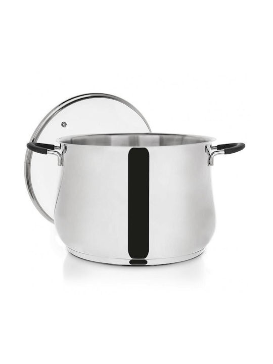 Orion Βαθιά Ανοξείδωτη Κατσαρόλα 10.6lt / 26cm
